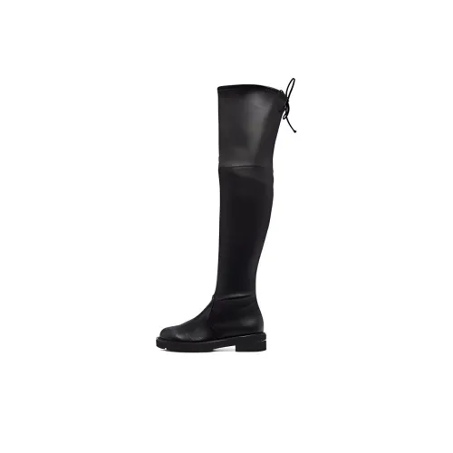 Stuart Weitzman SW Lowland Женские высокие сапоги Черные