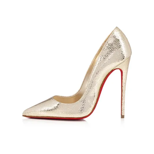 CL Узкий каблук Высокие каблуки 12 см Женские Золотые