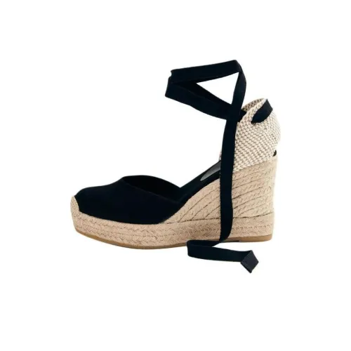 ALOHAS Клин-каблук Высокие каблуки 10 см Женские Черный