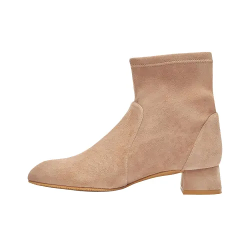Stuart Weitzman SW Grace Ботильоны 3,5 см Женские Светло-Коричневый