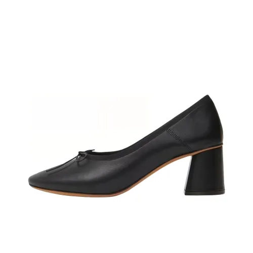 MANSUR GAVRIEL Dream Грубый каблук Высокие каблуки 5,5 см Женские Черный