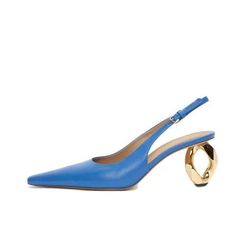 JW Anderson Высокие каблуки Синие Женские