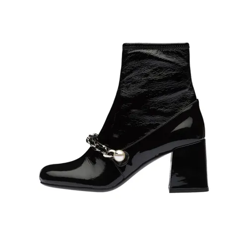 MIU MIU Naplak Ботильоны Женские Черный