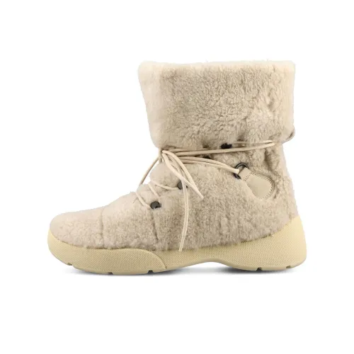 Loro Piana Короткие Сноубутсы Женские Тауповые