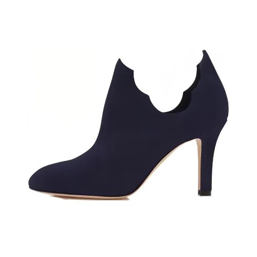 MANOLO BLAHNIK Dembeba Ботильоны 9 см Женские Синие