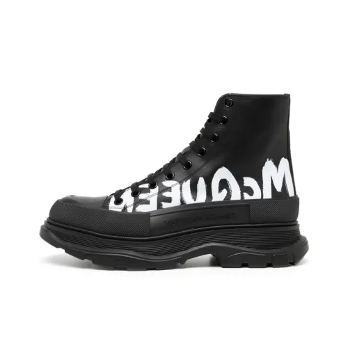 Alexander McQueen Tread Slick ботинки Martin's Мужской