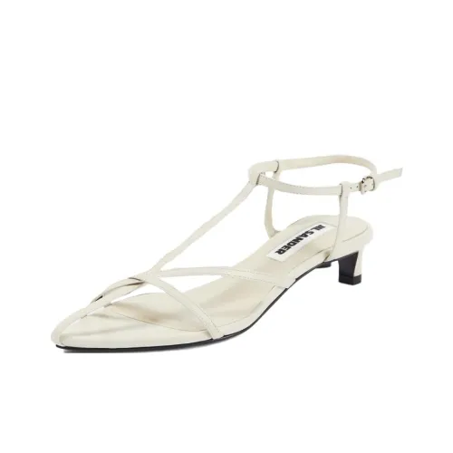 JIL SANDER Высокие каблуки Бежевые Женские