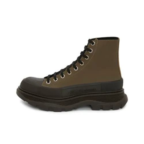 Alexander McQueen Tread Slick ботинки Martin's Мужской