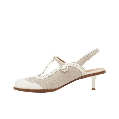 Maison Margiela Tabi Высокие каблуки Белый Женские