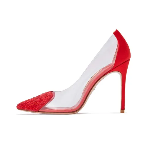 SOPHIA WEBSTER Узкий каблук Высокие каблуки 10 см Женские Красный