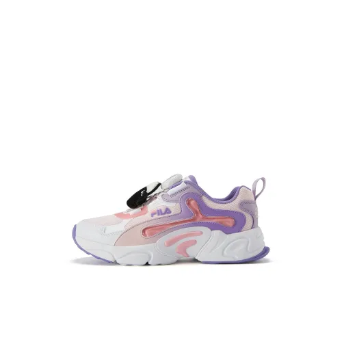FILA KIDS Юбка Устойчивая к истиранию Детская Беговая Обувь Туманный Нежно-Розовый Лаванда Фиолетовый Детская