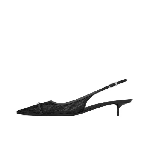 SAINT LAURENT Высокие каблуки Черные Женские