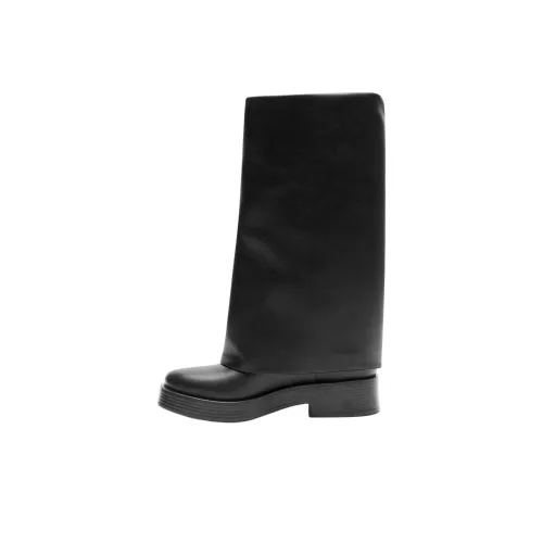 Casadei Charlie Колено Высокие сапоги Женские Черный