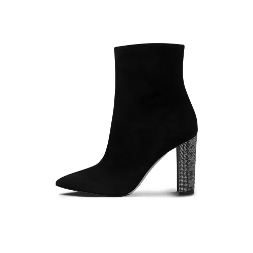 RENE CAOVILLA Модные ботильоны женские черные