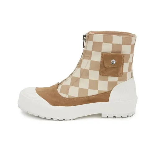 JW Anderson Ботильоны Белый-коричневый Женские
