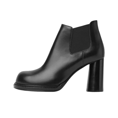 Bottega Veneta Cliff Ankle Chelsea Boot 8 см Женские Черный