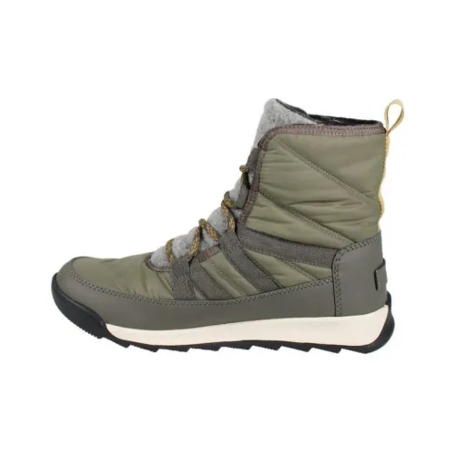 SOREL Короткие Снежные Ботинки Женские Зеленые