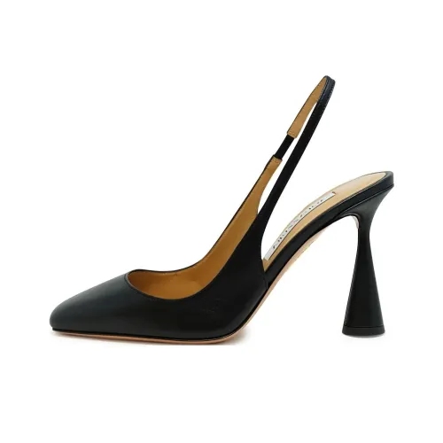 AQUAZZURA Узкий каблук Высокие каблуки 9,5 см Женские Черный