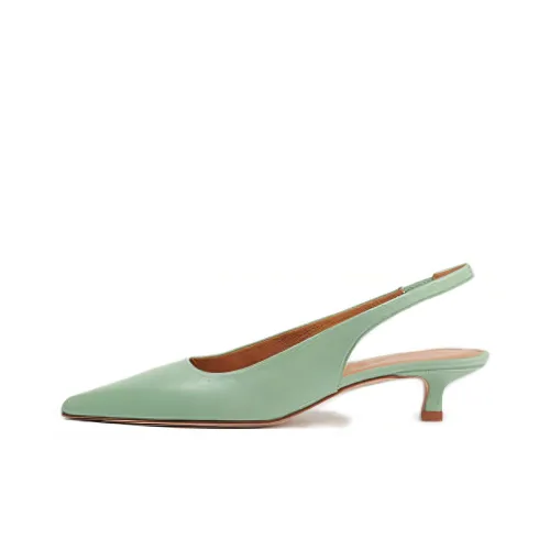 Aeyde Valerie Низкий каблук Высокий каблук 3,5 см Женский Зеленый