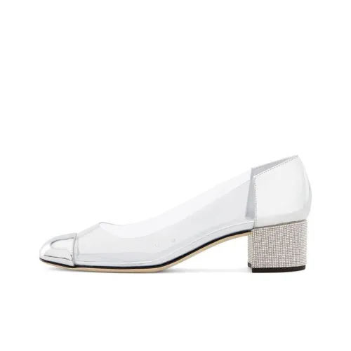 GIUSEPPE ZANOTTI Высокие каблуки Белый Женские