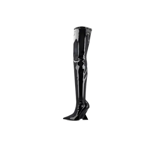 The Attico Over The Knee Boots Женские Черные
