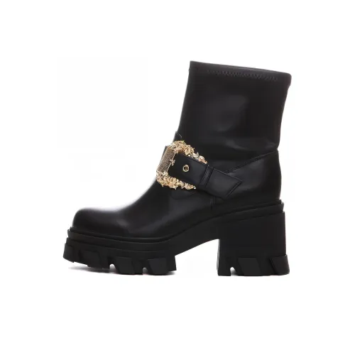 VERSACE JEANS Ботильоны Женские Черные