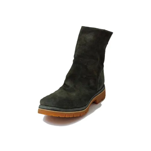 GUIDI Ботильоны Olive Green Men's