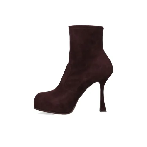 Casadei Ботильоны Высокий каблук Женские Коричневый