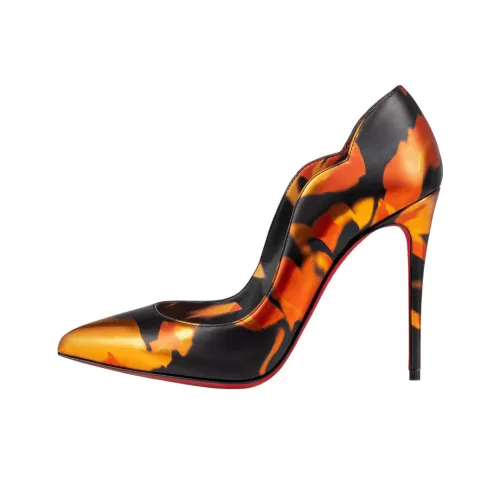 CL LUBOTING Hot Chick Узкий каблук Высокие каблуки 10 см Женские Умбра