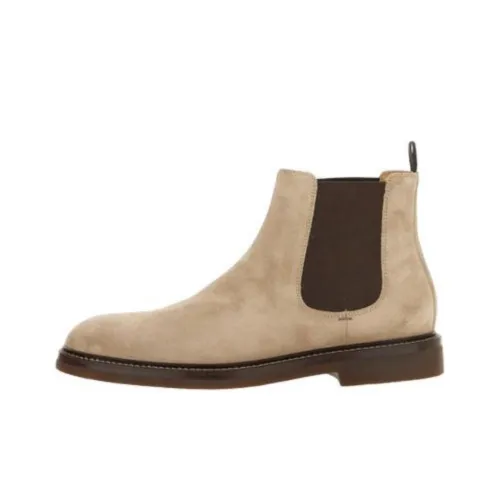 BRUNELLO CUCINELLI Chelsea Beige Men's