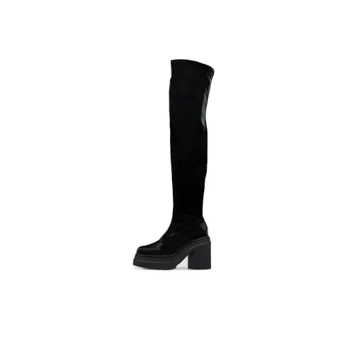 Hugo Boss Over The Knee Boots 9cm Женские Черные