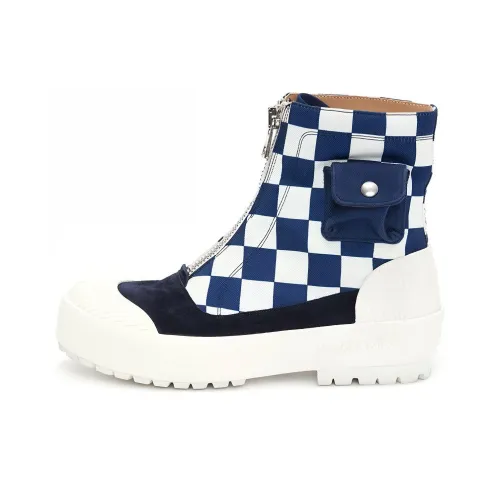 JW Anderson Ботильоны Синий Белый Черный Женские