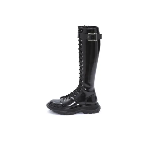 Alexander McQueen Tread Slick Женские сапоги до колена