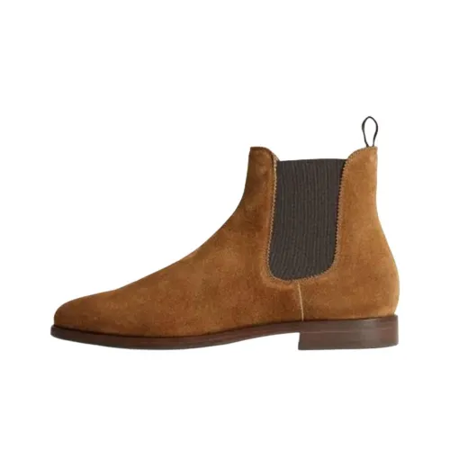 Ralph Lauren Collection Grantly Короткий Челси Мужской Коричневый