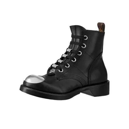 LOUIS VUITTON Metropolis RANGER Короткий Мартин Boot Женские Черный