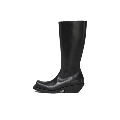 MARNI Женские высокие сапоги на колено черные