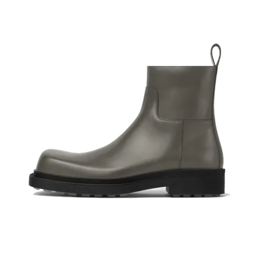 Bottega Veneta Ben Martin Boots Gray Men's