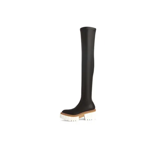Stella McCartney Emilie Over The Knee Boots Женские Черные