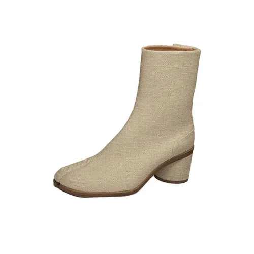 Maison Margiela Tabi Модные ботильоны мужские белые