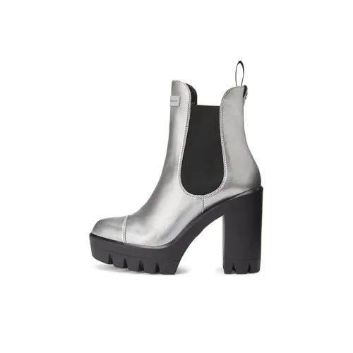 Giuseppe Zanotti GZ TONI Короткий Челси 11 см Женские Серебряный