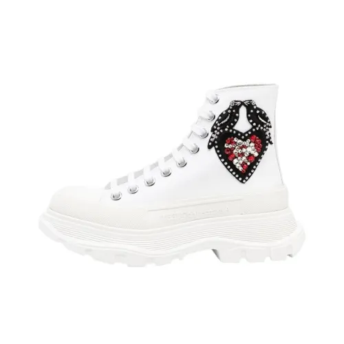 Alexander McQueen Tread Slick Мартинсы Женские