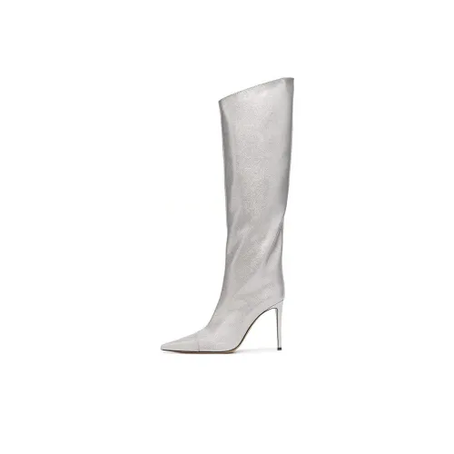 Alexandre Vauthier Колено Высокие сапоги Женские Серебряные