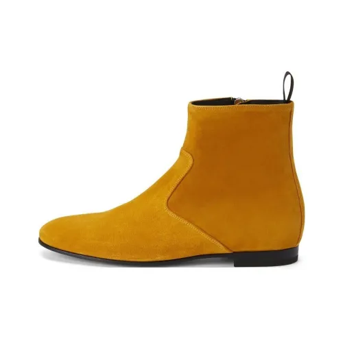 Giuseppe Zanotti GZ Botulки Мужской Верблюжий Коричневый