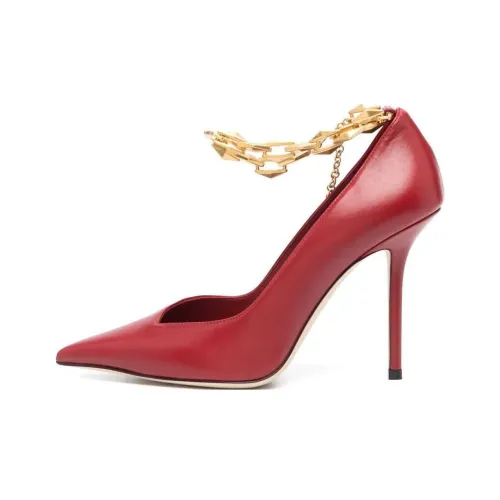 Jimmy Choo Высокие каблуки Ярко-красный Женские