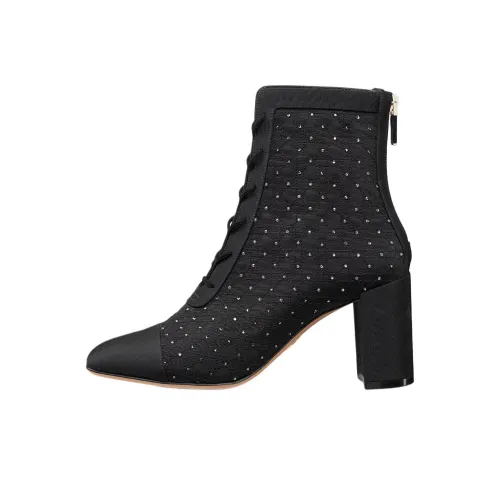 DIOR Naughtily D Ботильоны 8 см Женские Черный