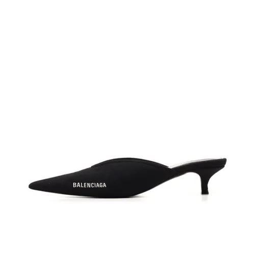 Balenciaga Knife Узкий каблук Высокие каблуки Женские Черный