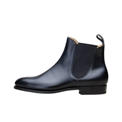 Edward Green Короткий Челси Мужской Черный