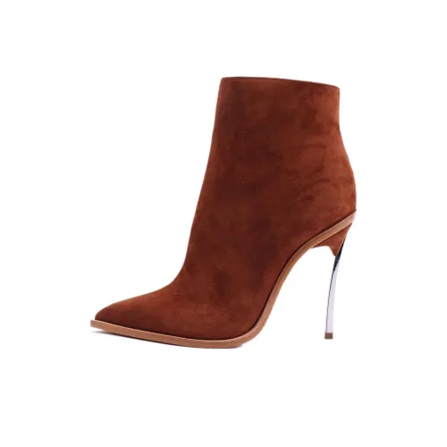 Casadei Ботильоны 9,5 см Женские Коричневые