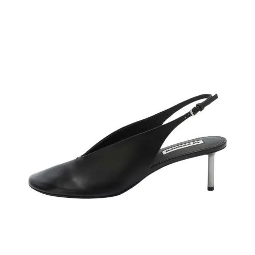 JIL SANDER Узкий каблук Высокие каблуки 6,5 см Женские Черный