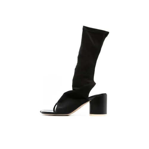 MM6 MAISON MARGIELA Ботильоны 7,5 см Женские Черные